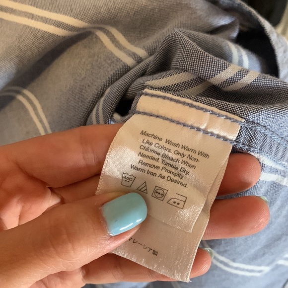 EUC Eddie Bauer Casual Button Down Long Sleeve - Picture 4 of 10